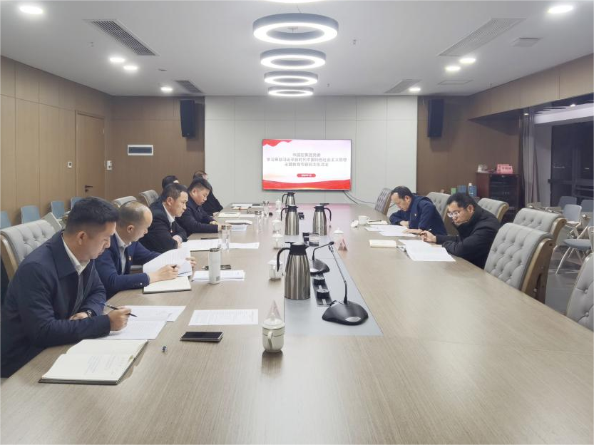 市國控集團(tuán)黨委召開2023年度主題教育專題民主生活會